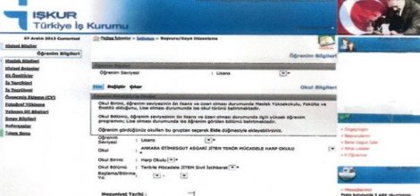 JİTEM 'İŞKUR' listesinde!