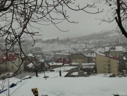 Bitlis'e mevsimin ilk karı yağdı