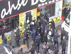 İtfaiyeci ile polis arasında kavga