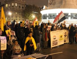 Paris'teki Mısır protestoları devam ediyor