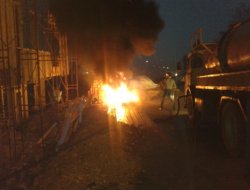 Çınar’da küçük çapta yangın