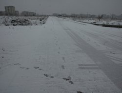 Diyarbakır beyaza büründü