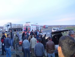 Çınar'da iki araç çarpıştı: 4 yaralı