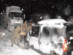 Şırnak'ta mahsur kalanlar kurtarıldı