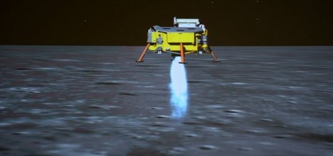 Çin'den Ay yüzeyine iniş
