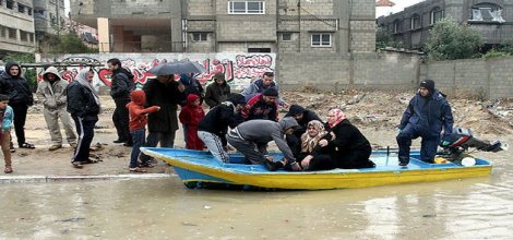 Gazze'de 5 bin kişi evsiz kaldı