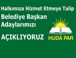 Şanlıurfa Belediye Başkan adaylarını açıklıyor