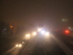 Diyarbakır'da yoğun sis görüldü