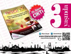 Nisanur Dergisi 3. Yılına girdi