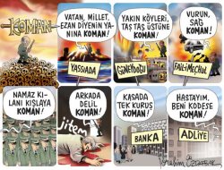 'Koman Karikatürü' Paylaşım Rekoru Kırdı