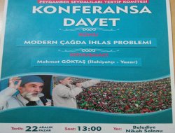 Göktaş Hoca Sivaslılara ihlası anlatacak