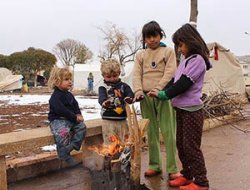 Suriye'de 16 Çocuk Daha Donarak Öldü