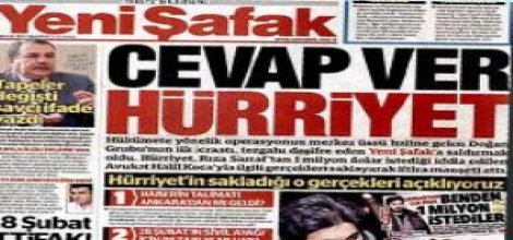 Yeni Şafak-Hürriyet Savaşı!