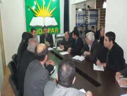 HÜDAPAR batı illeri il başkanları toplantısı yapıldı