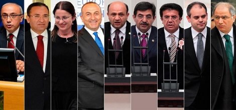 Başbakan Erdoğan, kabinenin yeni üyeleriyle bir araya geldi
