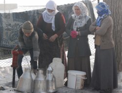Ağrı'da su çilesi halkı bıktırdı