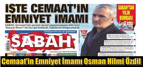 Cemaat'in Emniyet İmamı Osman Hilmi Özdil