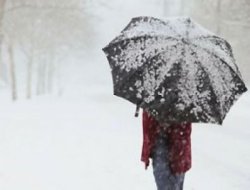 5 il için şiddetli kar uyarısı!