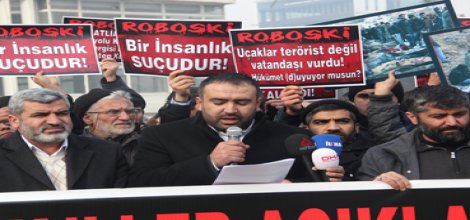 Amed'de Roboski katliamına kitlesel tepki