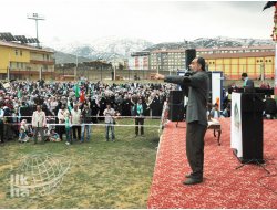 Muş'ta Yağmura Rağmen Kutlu Doğum Coşkusu (Foto)