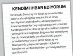 'Paralel Devlet'i anlatıp kendini ihbar etti!