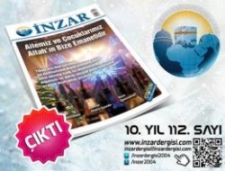 İnzar Dergisi Ocak Sayısı Çıktı