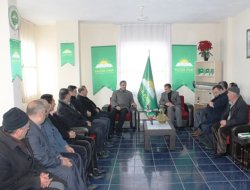 Bitlis Belediye Başkanı HÜDA PAR'ı ziyaret etti
