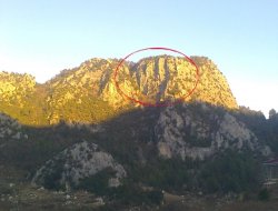 Toros dağlarında ALLAH lafzı beliriyor