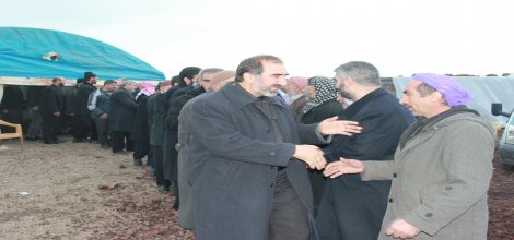 HÜDA PAR'dan Şehinan aşiretine taziye ziyareti