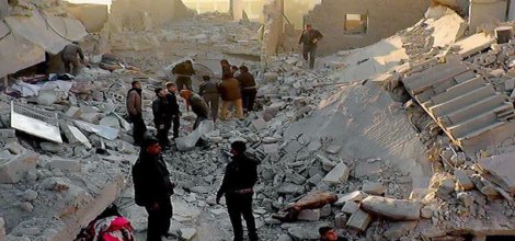 Halep'te bir ayda 500 bin kişi evini terk etti