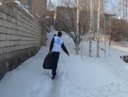 Mustazaflar Doğubayazıt'ta Yardımlara Başladı