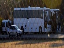 Mühimmat Dolu 2 Otobüsle İlgili 8 Kişi Gözaltında