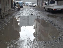 Diyarbakır sokakları bakımsız