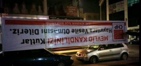 CHP ilk defa kutladı,onu da ters kutladı!