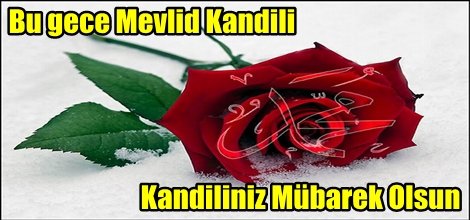 Bu gece Mevlid Kandili