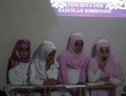 Elazığlı bayanlar mevlid programı düzenledi