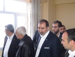 HÜDA PAR'dan ateş açılan medreseye ziyaret