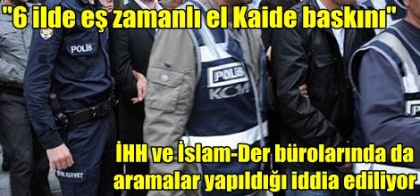 "6 ilde eş zamanlı el Kaide baskını"