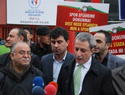 Şehir Stadının yıkılması hukuka aykırıdır