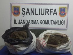 Şanlıurfa'da 94 kilogram esrar ele geçirildi