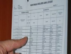 Seçmen listeleri askıdan indirildi