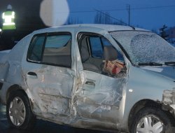 Ağrı'da Maddi Hasarlı Kazalar