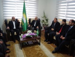 AK Parti Batman Heyetinden Hüda Par'a Nezaket Ziyareti