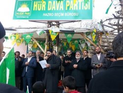 Hüda Par, Kocaköy ve Hazro'da, adaylarını tanıttı