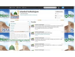 İstanbul `Kutlu Doğum` Heyecanı Twitter`da