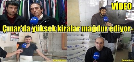 Çınar'da yüksek kiralar mağdur ediyor