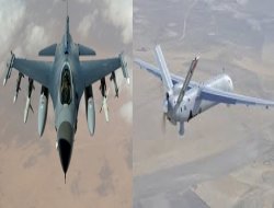 Suriye sınırında hava hareketliliği