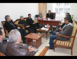 HÜDA PAR, Kızıltepe'de Kurumları Ziyaret Etti