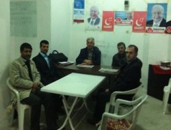 Kumluca Hüda Par İlçe Teşkilatından SP'ye ziyaret