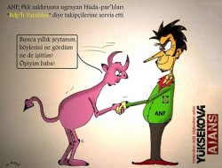 Günün Karikatürü (Şeytan ve ANF)